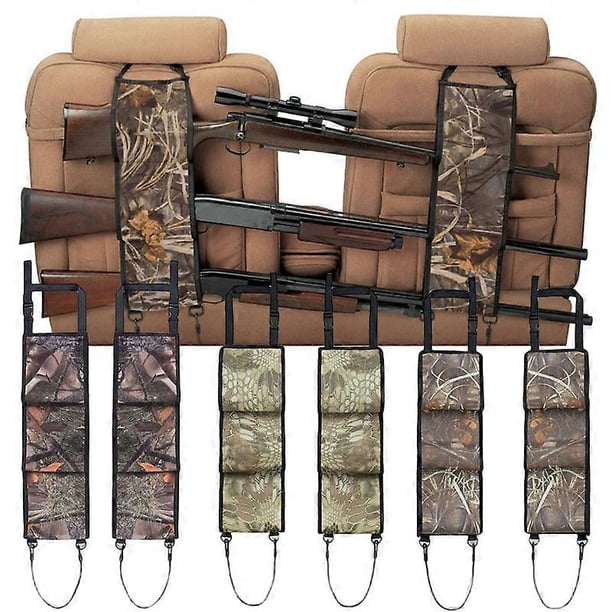 Portable Multi-Function Tactical Gun Case Car Front Seat Back Pocket Hang Bags Rifle Sling Tactical Pouch Holder Rack