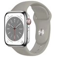 thumbnail image 1 of Correa de silicona para Apple Watch Band 49mm 45mm 44mm 42mm 41mm 40mm 38mm correa de reloj pulsera iWatch Series 8 7 6 5 4 3 SE banda Dengxun unisex, 1 of 2