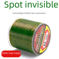 thumbnail image 1 of Línea de camuflaje invisible línea de pesca 500 m línea de nailon Línea principal sub-línea línea de hoyo negro línea de pesca de camuflaje, 1 of 5