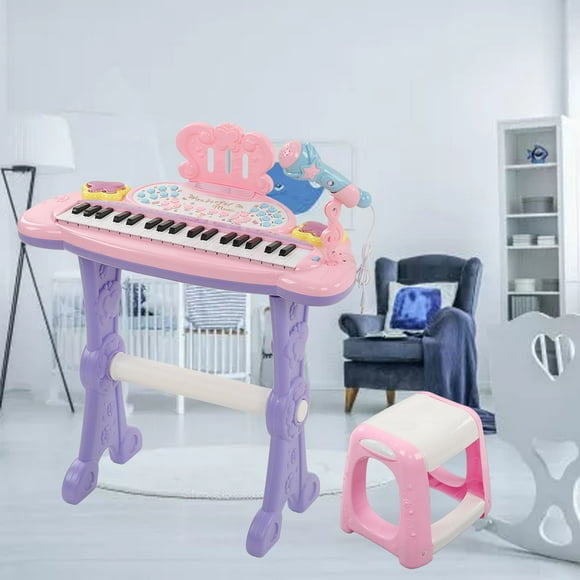 Portable Electronic Piano Toy, 22 Demonstration Songs Plastic Shell Kids Piano Keyboard for Courtyard
