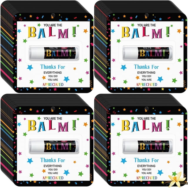 Bálsamo labial Sacubee, paquete de 90 unidades, regalo de agradecimiento para empleados