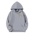 thumbnail image 5 of Yuannlog Womens Hoodies Casual Autumn Winter Hoodies Graphic Hoodie Sweatshirt Loose Comfy Trendy Pullover Tops With Pockets, 5 of 6