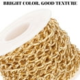 thumbnail image 2 of 2 Rolls of Colorfast Aluminum Chain Diy Light Chain Jewelry Making Chains For Crossbody Bag, 2 of 9