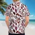 thumbnail image 6 of High Quality Hawaiian Shirts for Men Short Sleeve Aloha Beach Shirt Floral Summer Casual Button Down Shirts Blouses UJFANL, 6 of 7
