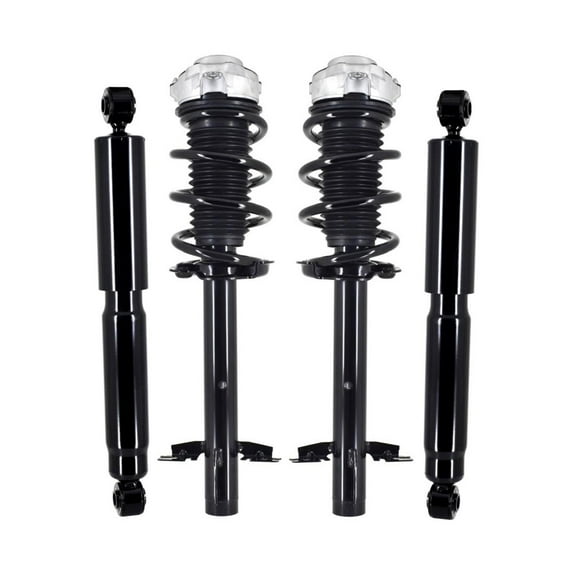Set of 4 Front Quick Complete Strut-Coil Spring-Rear Shock For 2014-2022 RAM Promaster 3500