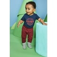 thumbnail image 2 of Garanimals Baby Boy Graphic Bodysuit with Short Sleeves, Sizes 0M-24M, 2 of 4