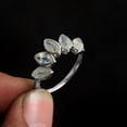 thumbnail image 4 of Moonstone Silver Ring 925 Sterling Silver Handmade Jewelry Women Ring, 4 of 4