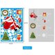 thumbnail image 1 of Pegatinas de ventana de Navidad para el hogar, pegatinas estáticas de ventana de vidrio, copo de nieve, muñeco de nieve, Papá Noel, 1 of 4