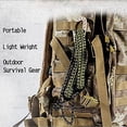 thumbnail image 4 of 24 Inch Pocket Chainsaw with Paracord Handle Folding Chain Hand Saw for Wood Fast Cutting Tree Camping Tools, 4 of 6