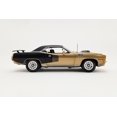 thumbnail image 3 of 1971 Plymouth Hemi Barracuda w/ Vinyl Top, Gold Leaf - Acme A1806126VT - 1/18 scale Diecast Car, 3 of 7