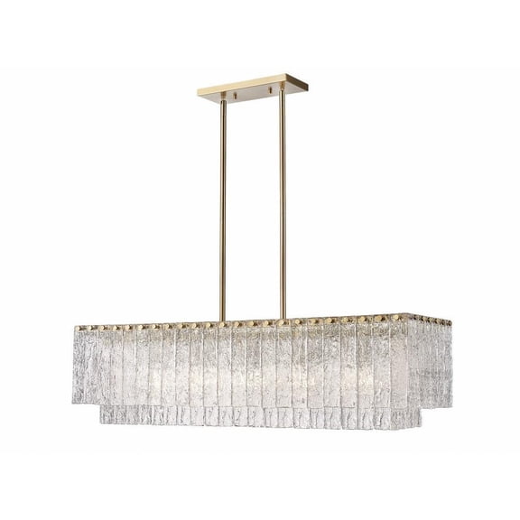 5 Light Island in Contemporary Style-11.5 inches Tall and 11.75 inches Wide-Modern Gold Finish Bailey Street Home 372-Bel-4961704