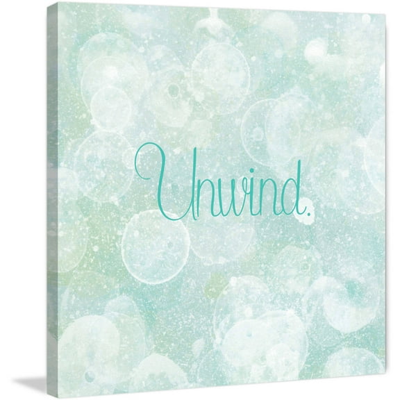 Marmont Hill "Bubble Bath II" Painting Print on Wrapped Canvas