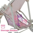 thumbnail image 6 of Olivia's Little World Polka Dots Princess Doll Jogging Stroller, Pink, 6 of 11