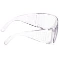 thumbnail image 2 of Birdz Eyewear Lab Safety Glasses High Impact Fit-Over Glasses Clear Frame & Lens, 2 of 3