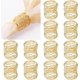thumbnail image 1 of Napkin Rings, Set of 12 Gold Round Mesh Napkin Rings Holders Metal Exquisite, 1 of 4