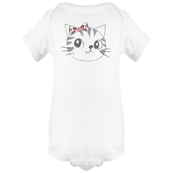 Lovely Kitten Bodysuit Infant -Image by Shutterstock, 6 Months