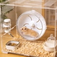 thumbnail image 4 of Silent Hamster Running Wheel Ultra Quiet Exercise Wheel Anti Slip Safe Cage Accessory Smooth Durable Rotation Design, For Hamster Gerbil Small Pets Indoor Cage Exercise And Activity, 4 of 6