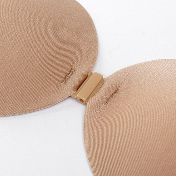 2 Pack Self Adhesive Invisible Bra Push Up Backless Strapless Magic Sticky  Bras For Women