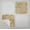 White, variant on Gold Floral Damask Washcloths (Set of 4) (Towel Color: White)