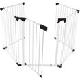 thumbnail image 1 of Barrera de Seguridad 310 cm para Niños y Mascotas, Vallas Infantiles, Metal, Blanco esquí esquí Gafas de esquí, 1 of 5