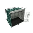 thumbnail image 6 of Botanical Dog Crate Cover, Seasonal Flourishing Tree Branches Nature Herbal Blossom, Easy to Use Pet Kennel Cover Small Dogs Puppies Kittens, 7 Sizes, Petrol Blue Jade Green, by Ambesonne, 6 of 6