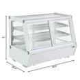 thumbnail image 5 of 35 in. Self-Service Countertop Display Refrigerator in White (CDC-165-WH), 5 of 13