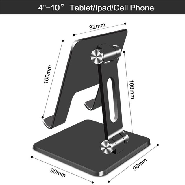 Soporte para teléfono móvil de escritorio de Metal para iPhone iPad Xiaomi soporte ajustable para tableta de escritorio soporte Universal para teléfono móvil Tan Jianjun unisex