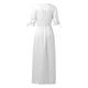 thumbnail image 5 of Vestido de terciopelo con cuello alto, manga larga y bolsillos para mujer - Corte holgado informal, poliéster, para uso diario - Tallas S-XXL, 5 of 5