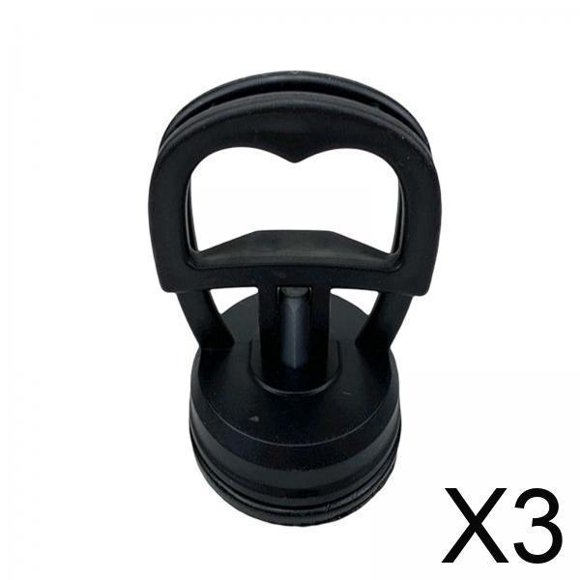 Colaxi 3xSuction Cup Dent Puller Powerful Handle Lifter for Car Body Dent Mirror Black OPP Bag