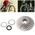 thumbnail image 2 of Noref Roue Libre de Vélo 1132t 10 Vitesse Cassette Pignon Vélo Accessoire de Remplacement Argent, Roue Libre de 10 Vitesses, Roue Libre de Vélo, 2 of 8