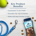 thumbnail image 6 of Blue Buffalo Nudges On The Go Natural Dog Treats, Chicken and Pork 5.5oz Reusable Container, 6 of 10