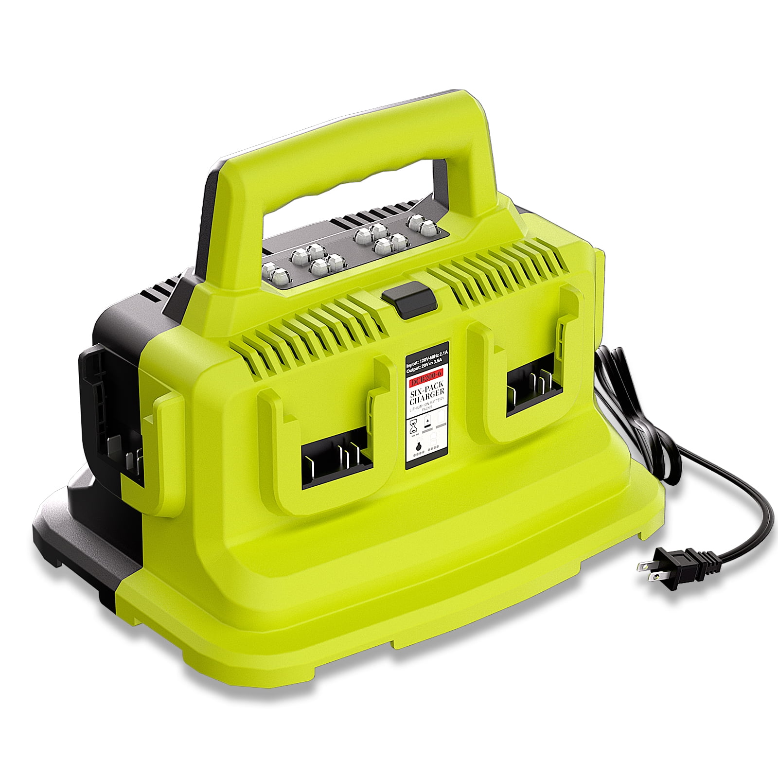 TenHutt Charger Replacement for Dewalt Battery Charger Station Compatible with de walt 20V/60V Battery DCB200 DCB104 DCB606 DCB612