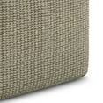 thumbnail image 5 of Simpli Home Zelma 18 inch Wide Boho Square Pouf in Cream and Natural PET Polyester, 5 of 6