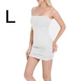 thumbnail image 1 of Vestido de verano sin mangas con cuello barco para mujer Vestido ajustado de club nocturno, Blanco, L Inevent AP1098-03B, 1 of 7