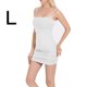 thumbnail image 1 of Vestido de verano sin mangas con cuello barco para mujer, vestido ajustado para club nocturno, blanco, L Methold AP1098-03B, 1 of 7