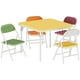 thumbnail image 1 of Juego De Mesa y 4 Sillas Plegables Para Niños De 2 a 10 Años,Set De Actividades Versátil Con Patas Antideslizantes y Estructura Ligera,Fácil De Guardar En Espacios Pequeños,Ideal Para Comedor, Guarder, 1 of 7
