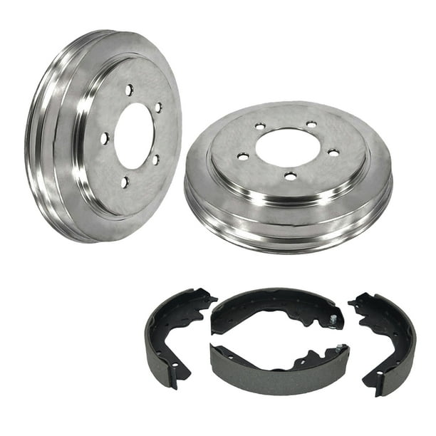 FLPX Rear Brake Drum & Shoe Set Kit for Toyota Sienna 2004-2005-2006 ...