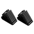 thumbnail image 4 of RENACLIPY 1Pc Lightweight Black Rubber Stop Control Wheel Chock with Handle for Secure Vehicle Parking, 4 of 8