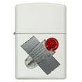 thumbnail image 6 of Zippo Taped Flint Dispenser White Matte Pocket Lighter, 6 of 7