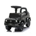 thumbnail image 1 of Open Box Best Ride On Cars Realistic Mercedes G-Wagon Push Car & Walker, Black, 1 of 9