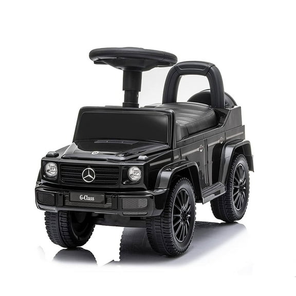 Open Box Best Ride On Cars Realistic Children's Mercedes G-Wagon Car & Walker