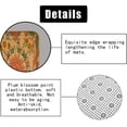 thumbnail image 6 of 4PCS Sun and Moon Shower Curtain Sets with Rugs, Waterproof Fabric Orange Shower Curtain Celestial Zodiac Constellation Astrology Sunflower Floral Botanical Retro Boho Bohemian Bathroom Decor, 6 of 7