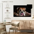 thumbnail image 5 of Elephant Stock Sad Bulldog Wall Art - Horizontal Canvas Wall Art - Living Room Wall Decor - Animal Canvas - Black And Orange Decor - 48" x 32", 5 of 8