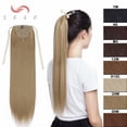 thumbnail image 2 of SEGO Clip in Hair Extensions Long Straihght Ponytail Extensions Clip on Hair Pieces for Women, 2 of 6