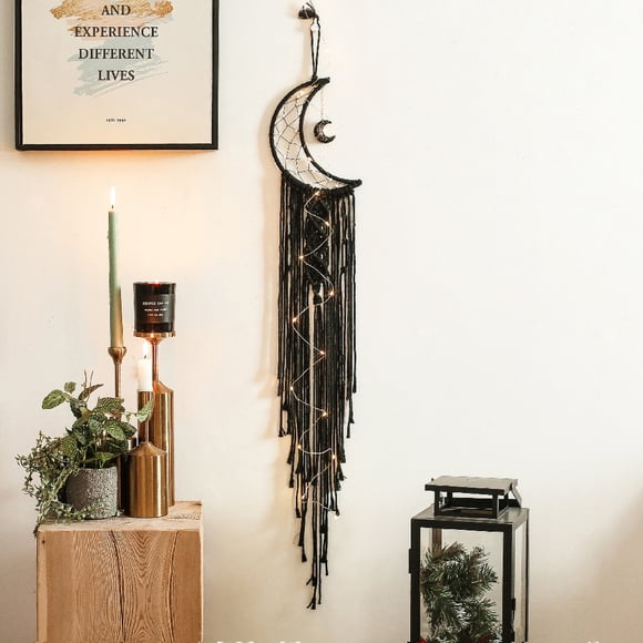 Wall Hanging Moon Dream Catchers,Moon Dream Catchers Safe Woven Moon Dream Catchers Dream Catchers Solid Performance