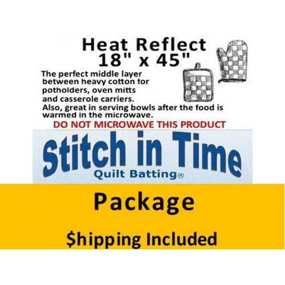 HR45 Stitch in Time Heat Reflect (18 in x 45 in) shipping included*