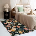 thumbnail image 3 of Flowers Rugs for Living Room Bedroom - Colorful Rug 3x5 - Floral Carpet for Home Decor - Washable Non Slip Patterned Indoor Small Area Rug - Soft & Low Pile (ZK&897), 3 of 7