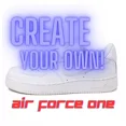 thumbnail image 3 of Ni&ke Air Force 1 Custom White Shoes 'Triple Blue Sky' Sneaker Mens Womens Kids, 3 of 6