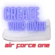thumbnail image 4 of Air Force 1 Custom White Casual Shoes Arctic Sky Glacier Blue Vibes Mens Womens, 4 of 6