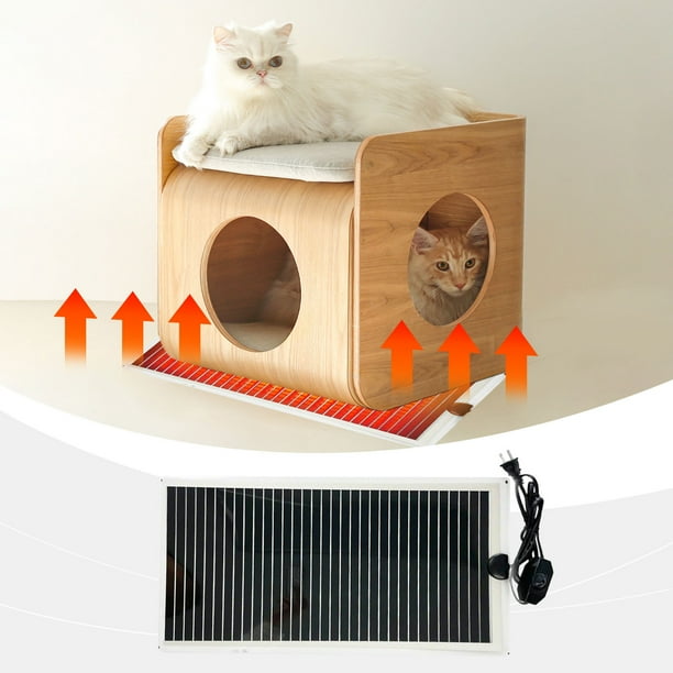 Almohadilla térmica de 110 V para reptiles, almohadilla térmica para mascotas trepadoras, caja de alimentación para mascotas, almohadilla aislante, almohadilla térmica, tapetes calefactores